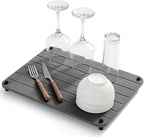 Razborci Stone Dish Drying Mat for Kitchen Counter, Water Absorbing Bathroom by Razborci