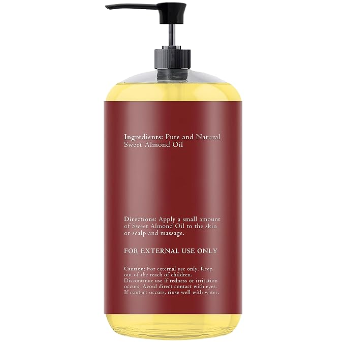 Essentially KateS Sweet Almond Oil 16.9 fl oz - Image 8