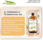 EUQEE Citronella Essential Oil, 118ml Large Gift Box Pure Citronella Oil - Image 2