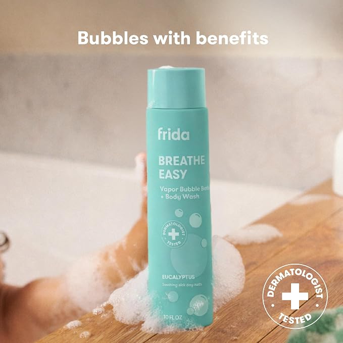 Frida Baby Eucalyptus Vapor Baby & Kids Bubble Bath + Body Wash, Toddler & Baby - Image 2