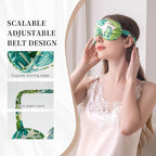 THXSILK Sleep Mask 100% 19 Momme Pure Mulberry Silk Super Smooth Cooling - Image 3
