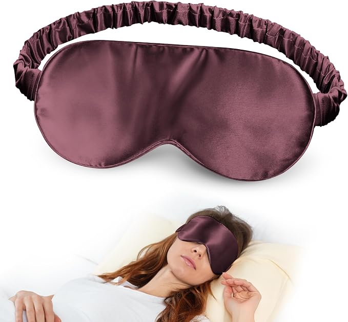 SilkDream 100% Mulberry Silk Sleep Mask Eye Mask by Unknown