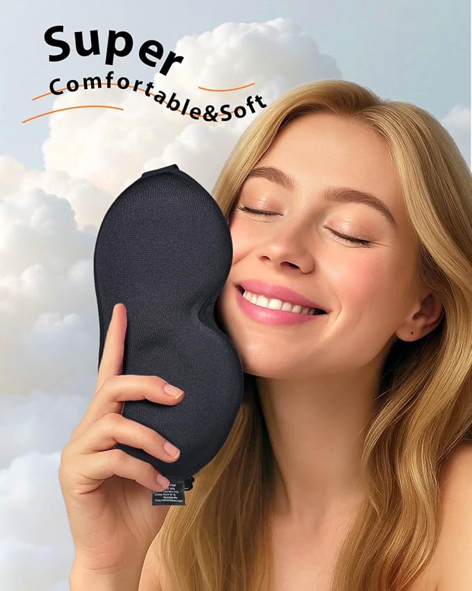 MABAO 2 Packs Weighted Sleep Mask - Image 8