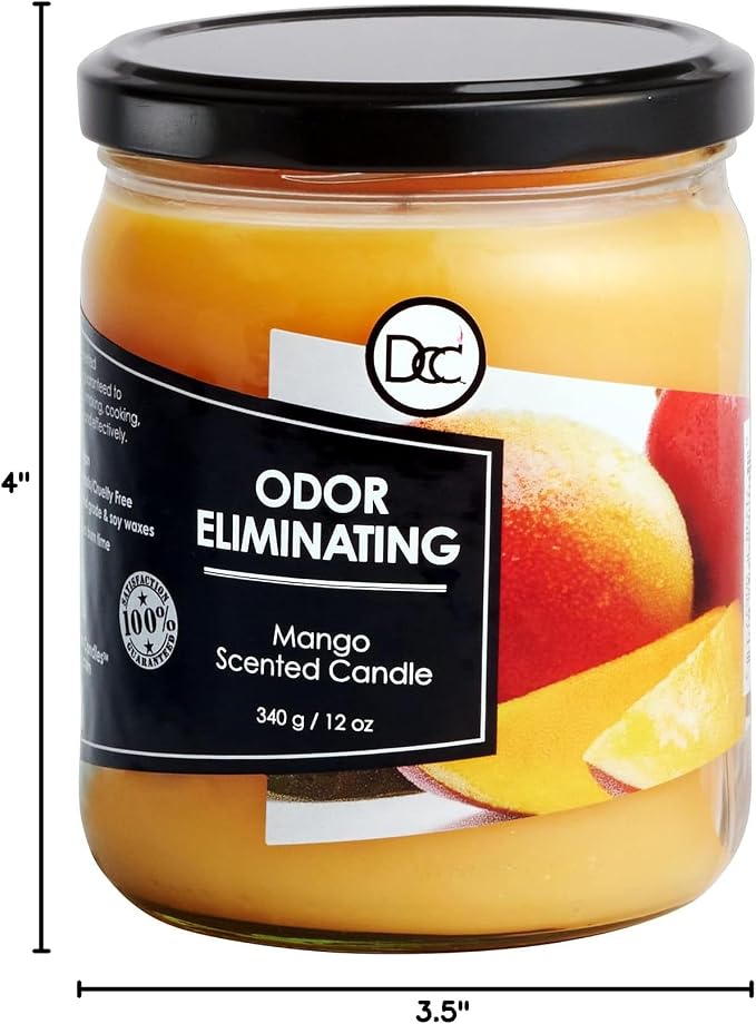 Mango Odor Eliminating Highly Fragranced Candle - Image 8
