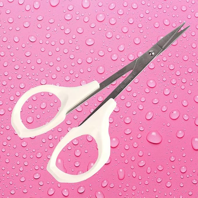 Eyebrow Scissor 4 Inch Trimming Manicure Lash Scissors - Image 5