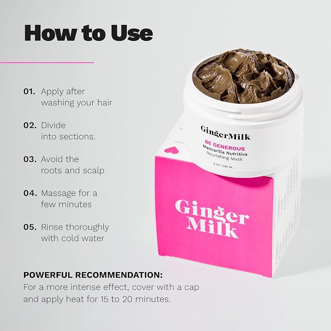 Deep Repair Hair Mask for Dry, Damaged & Curly Hair – Hydrating Hair Mask - Image 5