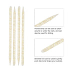 100 pieces disposable cuticle pusher, cuticle pusher remover cleaner - Image 4