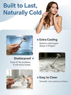 Stainless Steel Face Roller & Gua Sha Facial Tools, Face Massager - Image 4