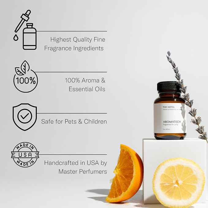 AromaTech The Hotel Aroma Essential Oil Blend: Luxury Hotel Inspired - Image 3