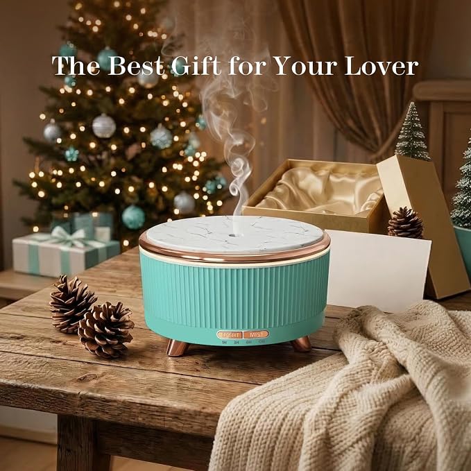 500ML Large Capacity Essential Oil Diffuser, Ultrasonic Aromatherapy Diffuser - Image 3