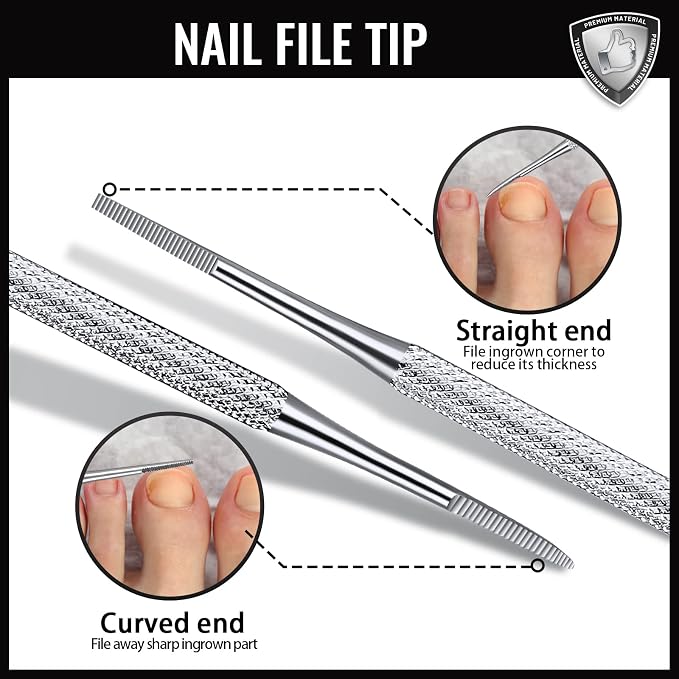 Teenitor Ingrown Toenail Tool, Pedicure Tools - Image 5
