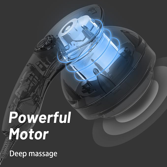 Cellulite Massager, Hand Held Deep Tissue Massager - Image 2