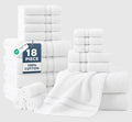 LANE LINEN Towel Set of 18 – Premium 100% Cotton, Zero Twist, 6 Large Bath Towel by LaneLinen