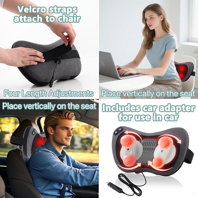 Shiatsu Neck and Back Massager - Image 5