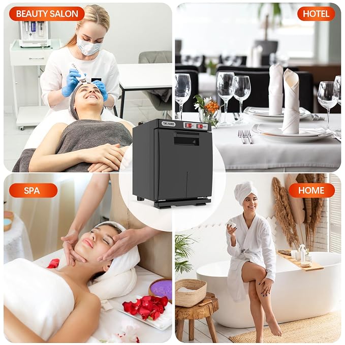 Towel Warmer Cabinet, 5L Hot Bath Towel Warmer Heating Use - Image 7