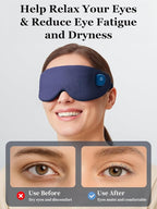 Heated Eye Mask, Cordless Warm Eye Compress - Image 4
