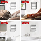 Heated Towel Racks for Bathroom, Wall Mounted Electric Towel Warmer Racks - Image 6