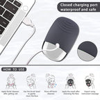 Facial Cleansing Brush, 3-in-1 Electric Silicone Face Scrubber, Vibrating - Image 7