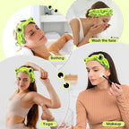 my novel things Face Wash Headband, Skincare Headband Wrist Bands - Image 7