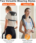 Neck Massager with Heat : Cordless Shoulder and Neck Massager - Image 4