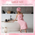 Peryiter Oversized Bath Towels Set of 6 - Image 5