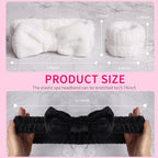 WSYUB Spa Wristbands and Headband Set - Image 2