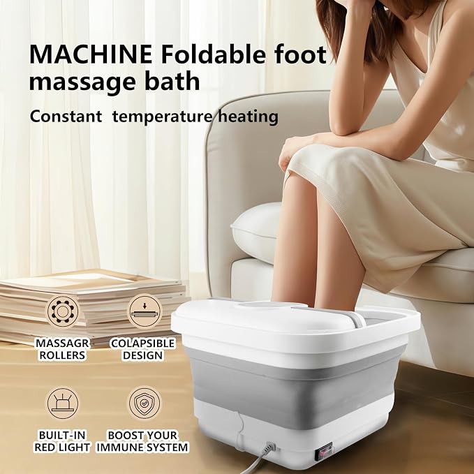 Collapasible Foot Spa Bath Massager - Image 6