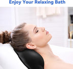 Goowin Bath Pillows for Tub, New Generation Skin-Friendly Silicone Bath Pillow - Image 8