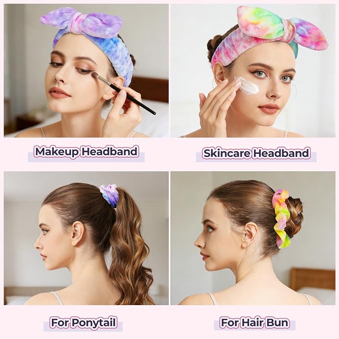 LEOBRO Makeup Headband, Spa Headbands, Skincare Headbands - Image 5