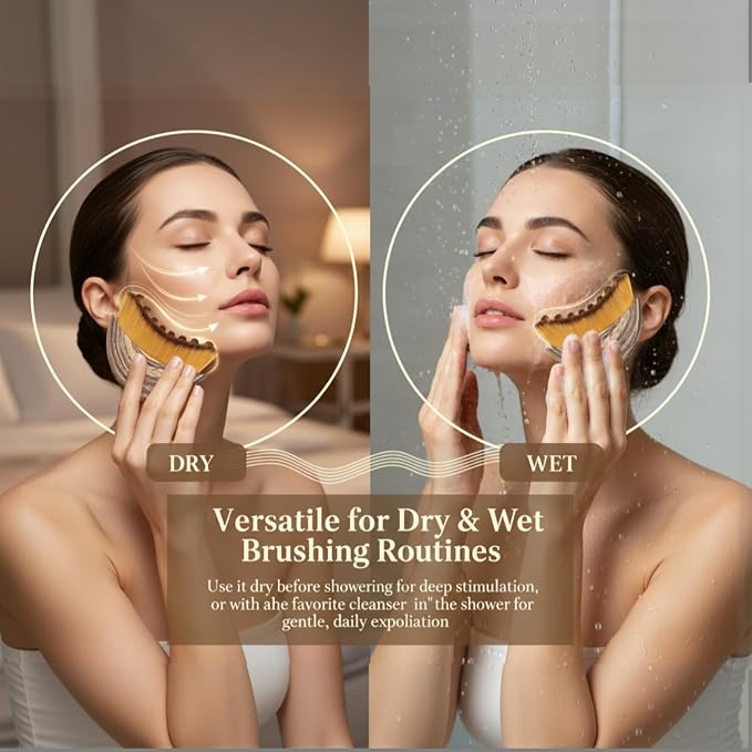 Lymphatic Drainage Face Brush – Dry Brush - Image 4
