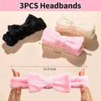 LEOBRO Spa Headband for Skin Care and Makeup, Headbands for Washing Face for - Image 3