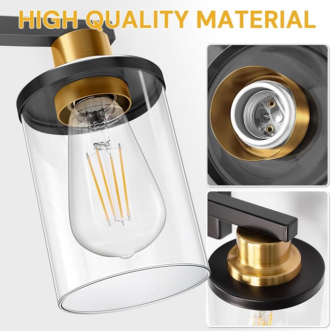 L LOHAS LED 6 Light Bathroom Light Fixtures, Vanity Lights - Image 3