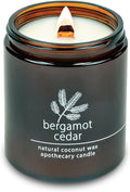Hemlock Park Bergamot Cedar Apothecary Hand-Poured Scented Candle | Crackling by HemlockPark