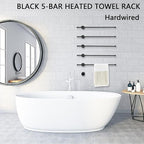 Towel Warmer Rack, Heated Towel Bar - Image 2