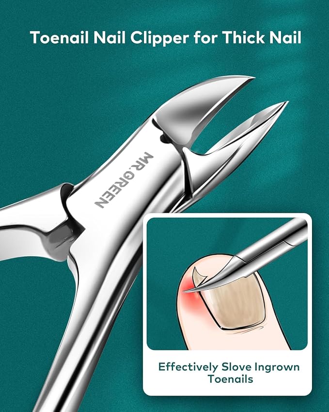 MR.GREEN 12-in-1 Manicure & Pedicure Set – Professional German Stainless Steel - Image 2