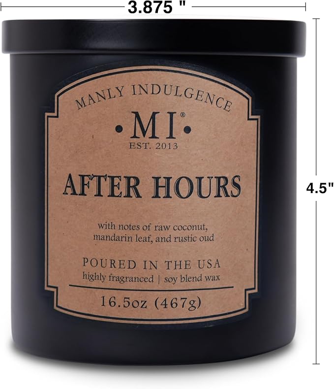 Manly Indulgence After Hours Scented Candles - Image 4