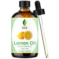 SVA Lemon Essential Oil – 4 Fl Oz – 100% Natural Lemon Oil by SVAORGANICS