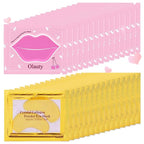 30 Pairs Lip Mask & Eye Mask, Under Eye Patches by Yishifa-ProfessionalMakeup