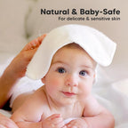 6-Pack Baby Washcloths – Soft Absorbent Viscose from Bamboo Washcloths - Image 5