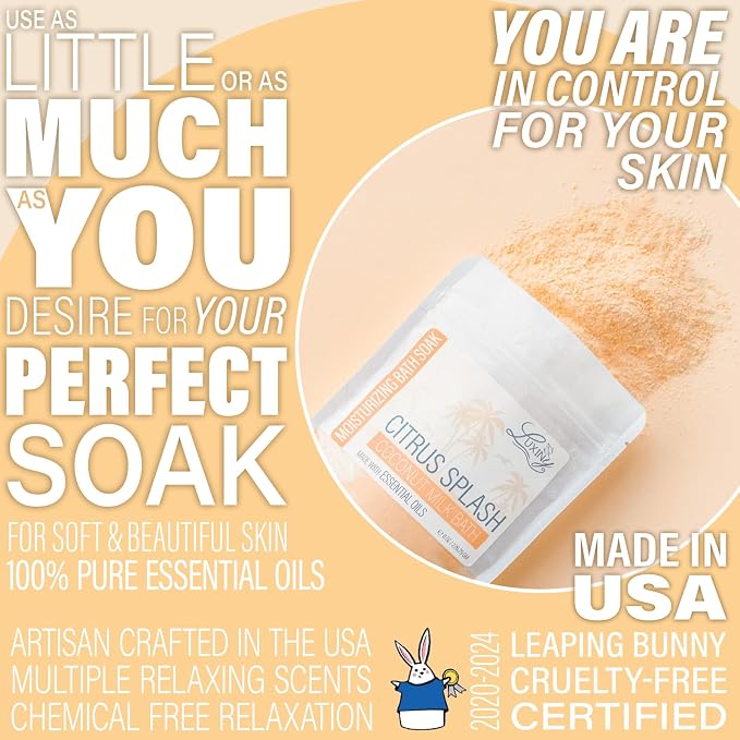 Luxiny Vegan Milk Bath Soak Made - Image 6