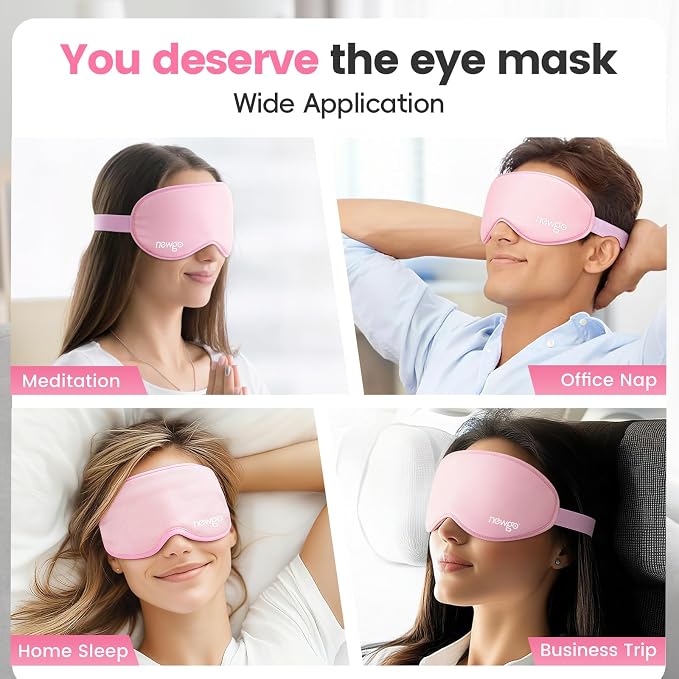 NEWGO Cooling Gel Eye Mask 3D Soft Cold Eye Mask, Eye Ice Pack - Image 6
