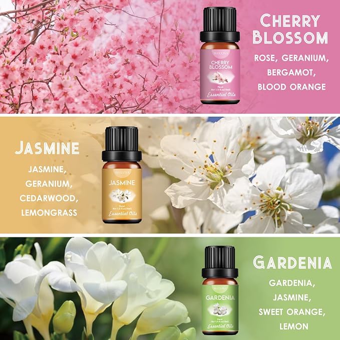 Floral Essential Oils Set for Diffusers & Candle Making - Image 3