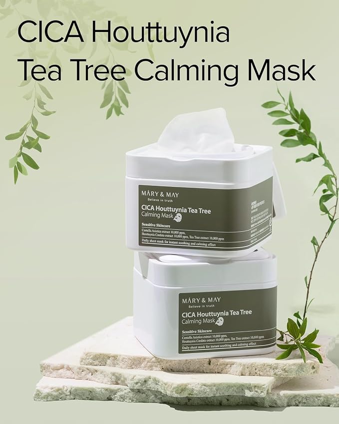 Mary&May CICA Houttuynia Tea Tree Calming Mask - Image 7