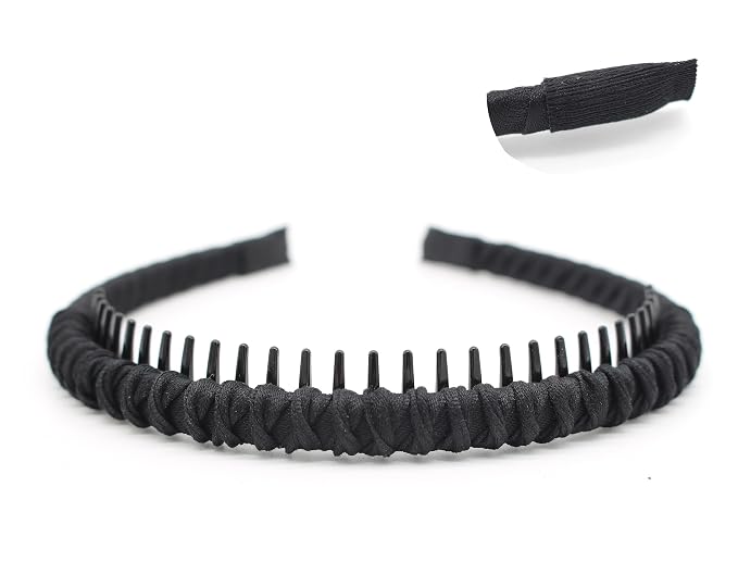 JOBAND Black fashion headbands for women hair accessories short hair head bands - Image 3