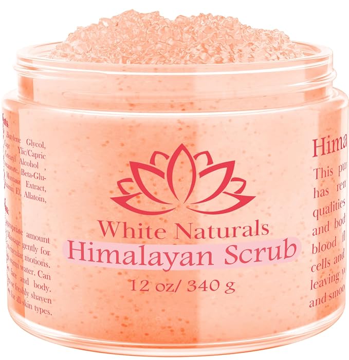 Himalayan Salt Body Scrub, Exfoliating Scrub by WhiteNaturals