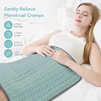 XXL Heating Pad for Back Pain Relief, Large Heating Pads Gifts for Mom Dad Wife - Image 3