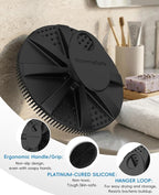 Soft Silicone Shower Brush Body Wash Bath Exfoliating Skin Massage Scrubber - Image 5