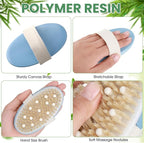 Gejoy 10 Pcs Dry Brushing Body Brush - Image 3