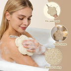 Natural Loofah Exfoliating Body Scrubber Made - Image 4