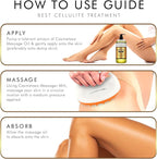 Cellulite Massage Oil with Massager Mitt - Image 7